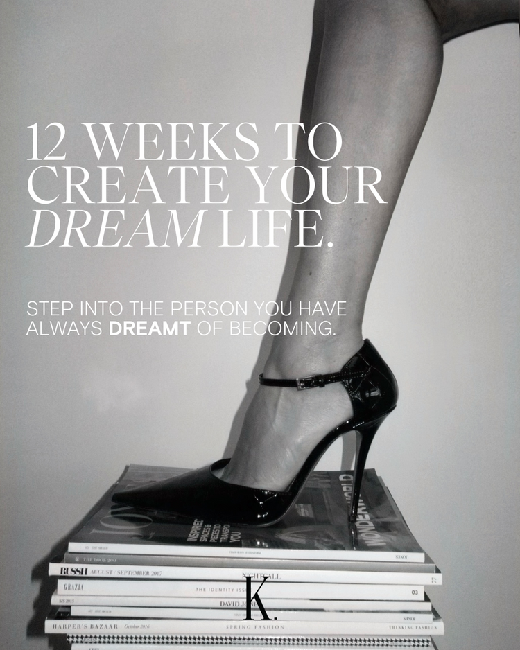 12 WEEKS TO CREATE YOUR DREAM LIFE | HABIT GUIDE